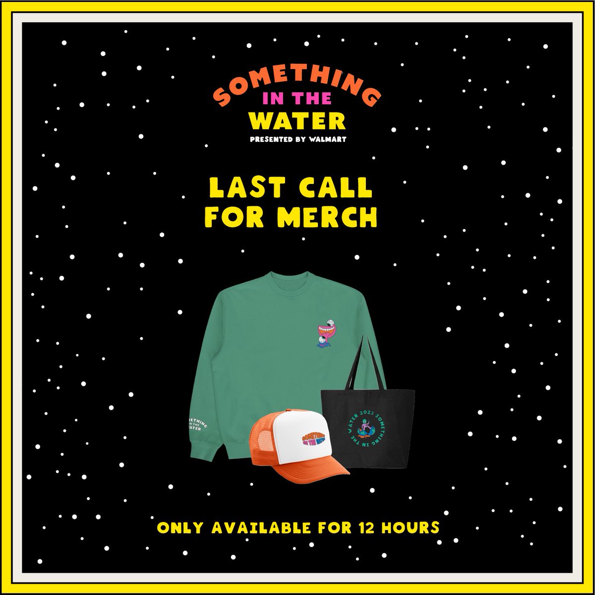 SOMETHING IN THE WATER tweet media