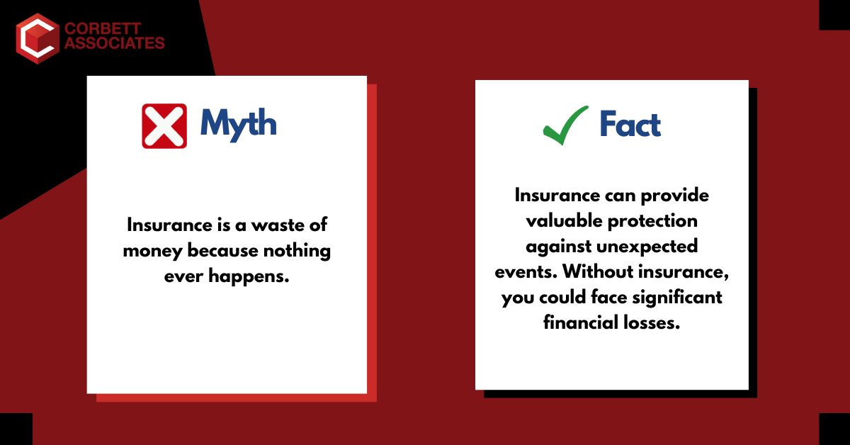 CorbettIns's tweet image. #CorbettInsurance #MythAndFact #InsurancePolicies #newburypark