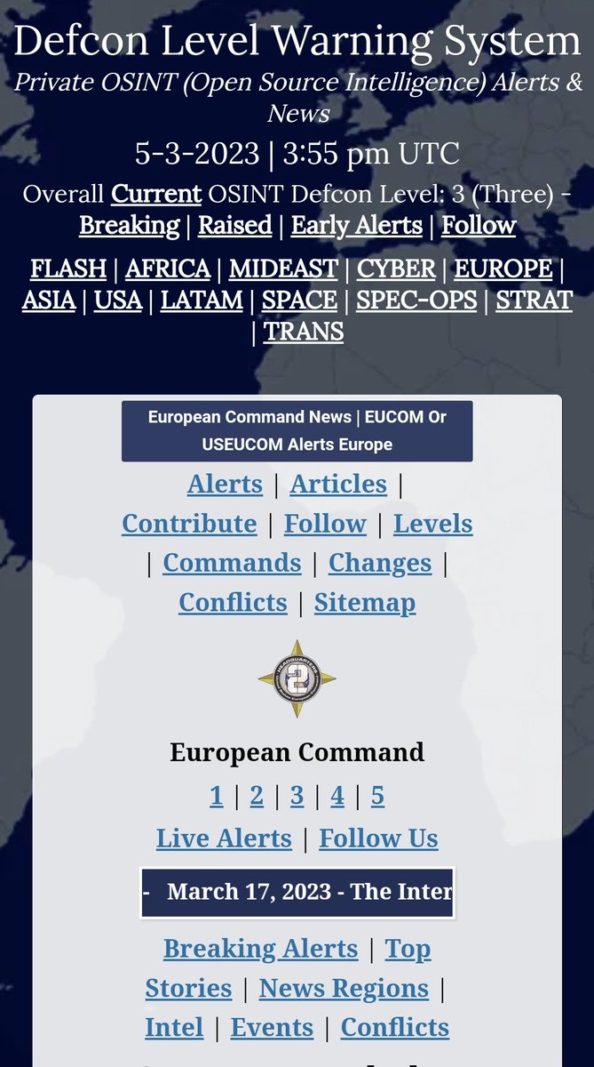 PapaWallie's tweet image. Na de aanslag op het kremlin zal ik maar weer voorlopig deze in de gaten houden. Want kennelijk zijn vele vergeten wat dit betekend. Maar het een na hoogste niveau hebben we al maanden te pakken. #Defcon2