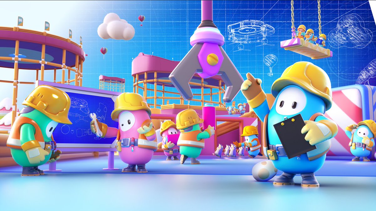 Mediatonic's tweet image. Big thanks to our partner @wushustudios for collaborating with us on @FallGuysGame Creative Mode!

Their input and expertise has BEAN invaluable! We&apos;re all super excited to share it with the world!