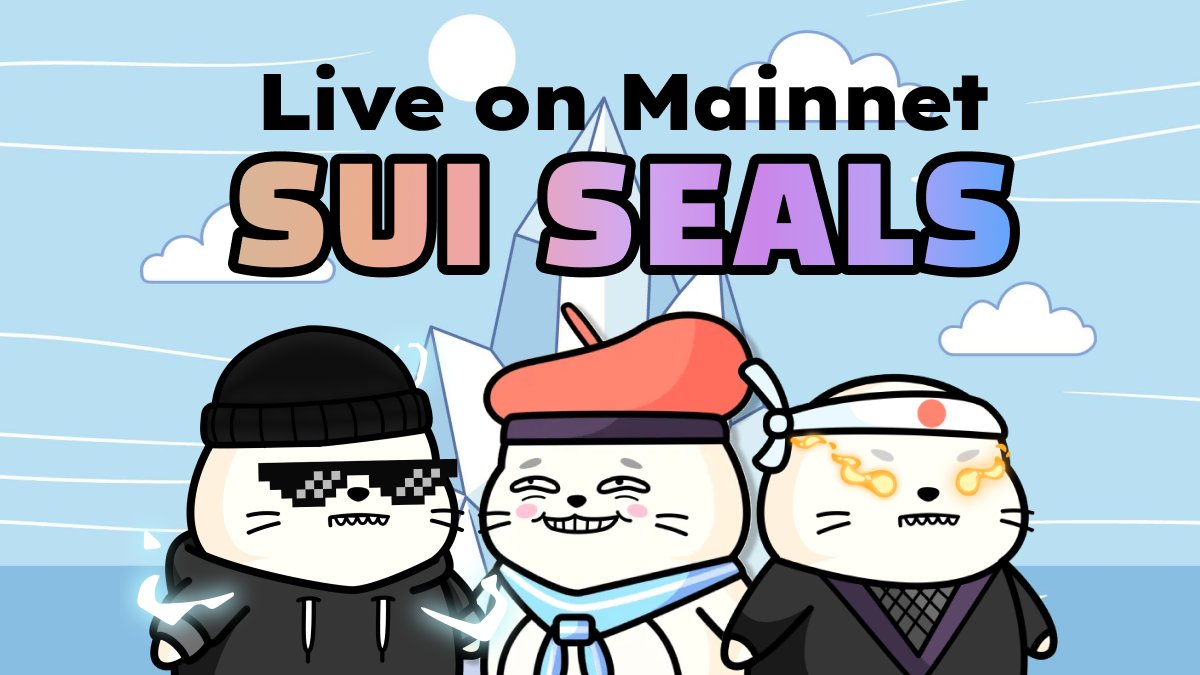 Sui Seals | Sold Out💧 tweet media