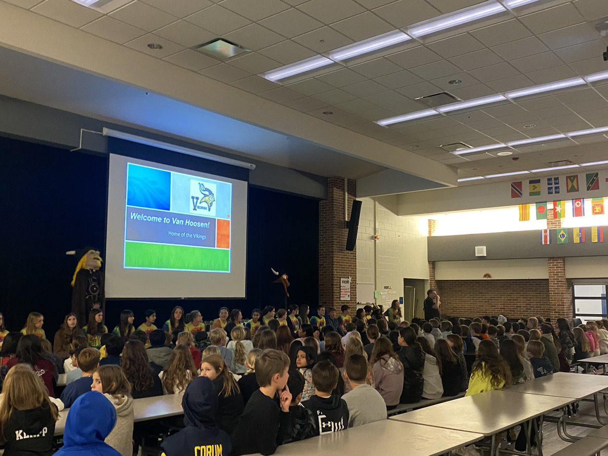 Van Hoosen Middle School tweet media
