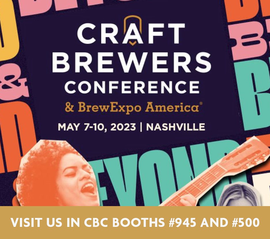 Swing by booths 500 and 945 to check out some of our innovative brewing solutions and chat with the @lotusbevall team about how we can help take your brewery to the next level. See you there!

@brewersassociation #CBC2023 #BrewingEquipment #craftingpossibilities #craftbeer