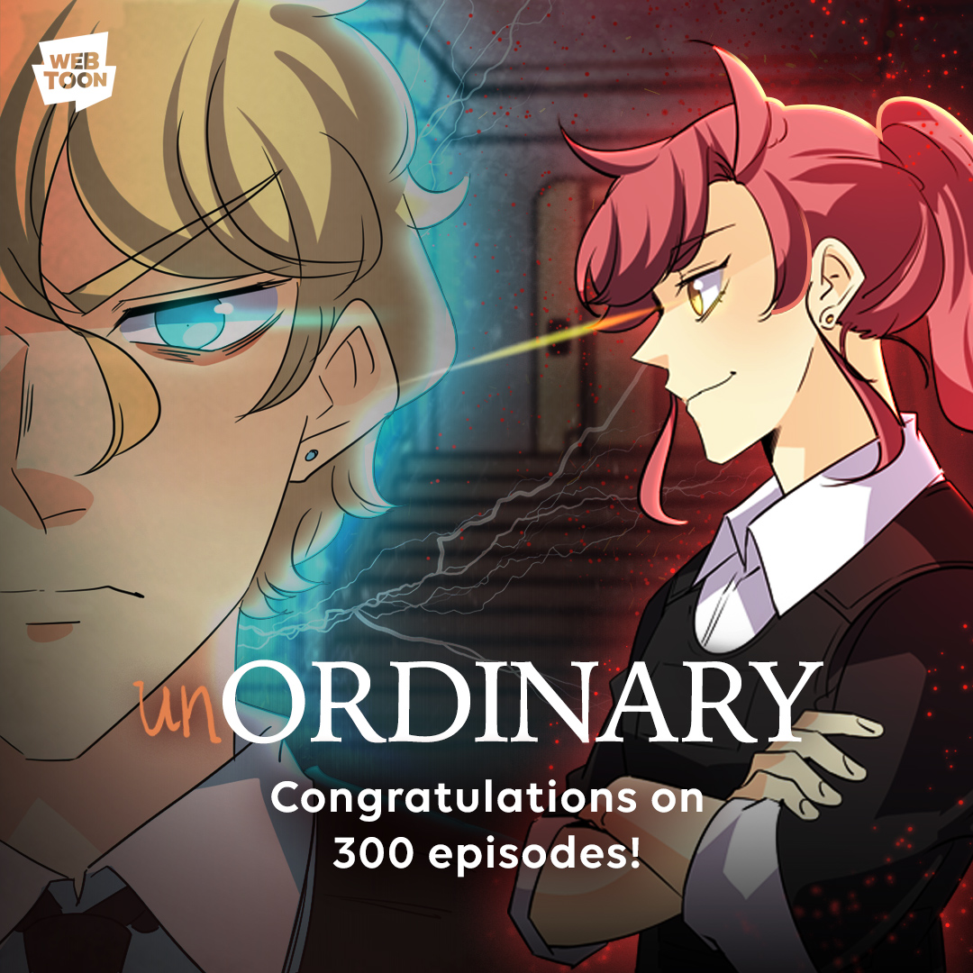 TONIGHT is unOrdinary's 300th episode 😲 celebrate by letting <a href="/uruchanOFR/">uru-chan</a> know how much you love #unOrdinary 🥰 #WEBTOON

📖 bit.ly/3GlFMf5
