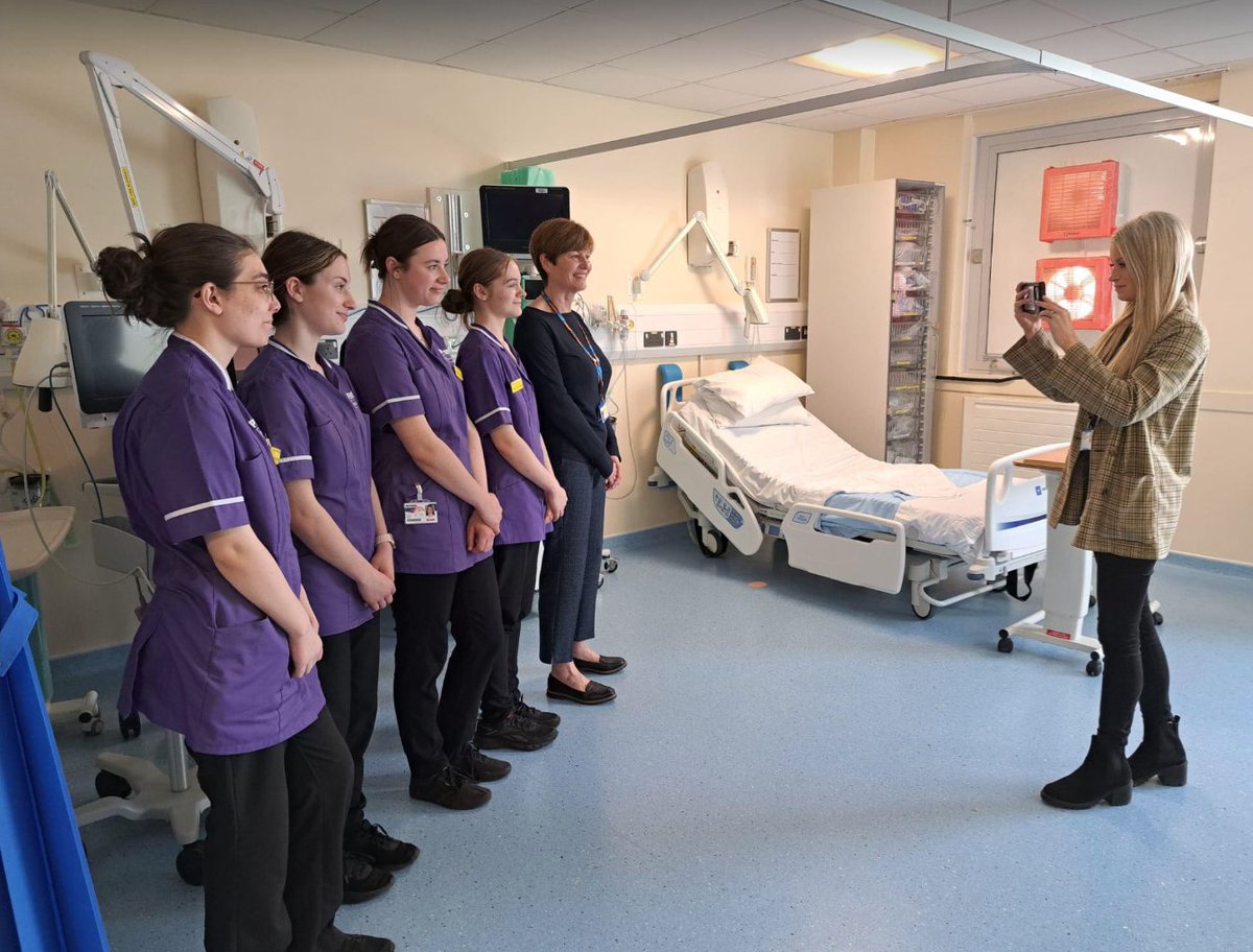 Today we’ve been at North Devon Hospital, filming 🎥 our Health and Social Care T Level learners in their work placement setting. 

We would like to thank Lucy Warner- who works as Workforce Development at  <a href="/RoyalDevonNHS/">Royal Devon NHS</a> for making filming possible.