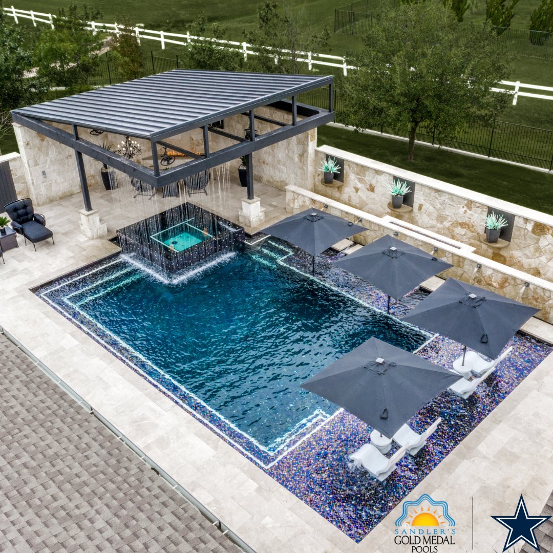 Transform your pool into a serene oasis by adding a stunning water feature. With Gold Medal Pools, you can trust that the job will be handled with expertise and precision. Dive into luxury and relaxation with a customized water feature for your pool today!