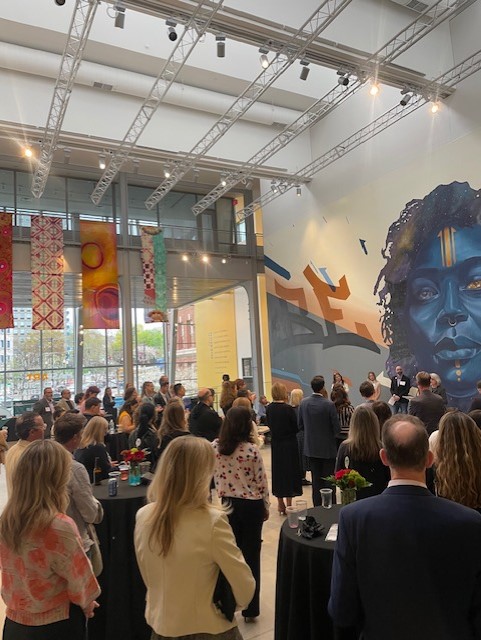 ASID_NewEngland's tweet image. It was wonderful to see so many #ASIDNE  and #IFDANE members during the event, &quot;Kick Off to Boston Design Week with Boston&apos;s Best,&quot; which took place on April 25th at MassArtandDesign. 
   #BostonDesignWeek