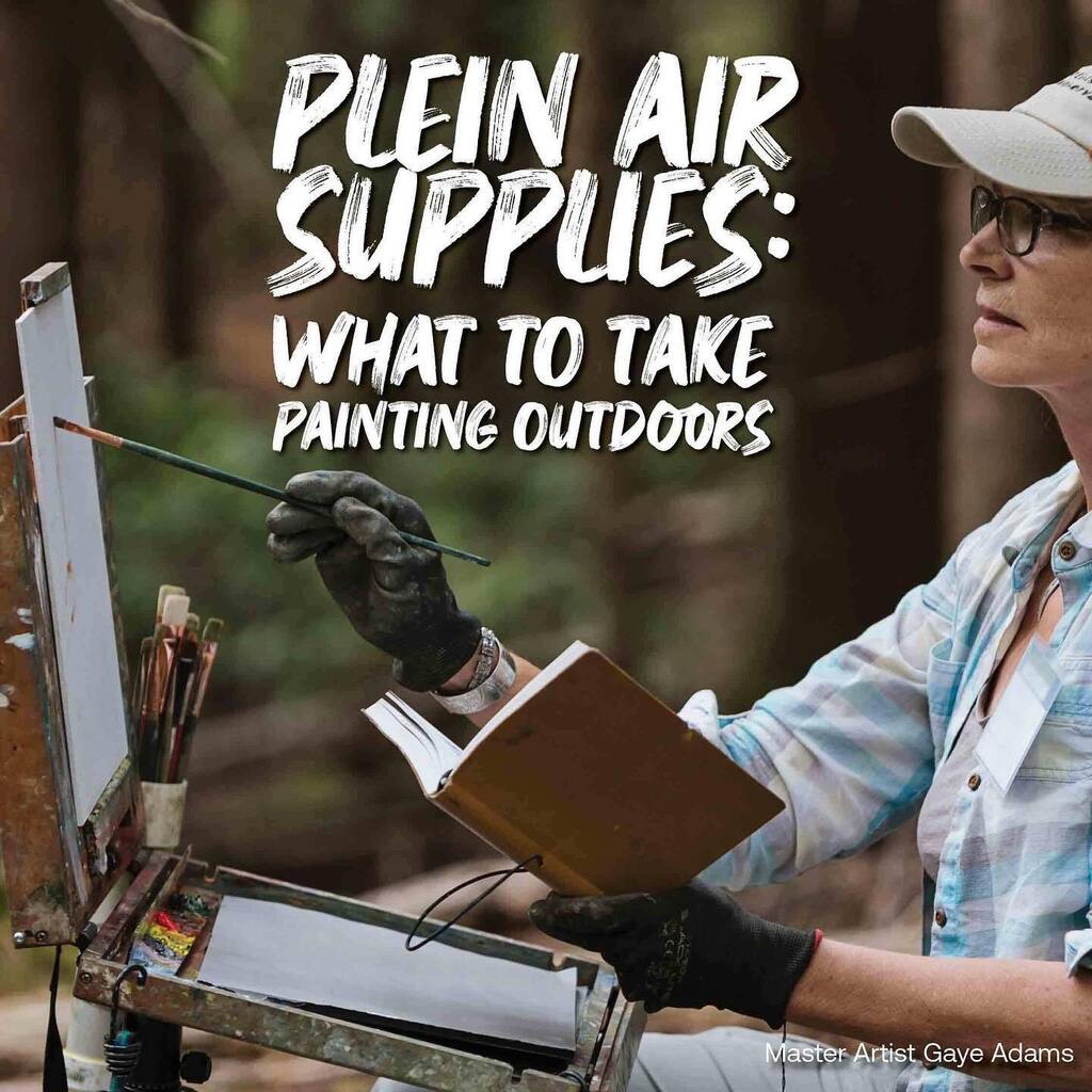 🎨🌳 Plein air painting, or the practice of painting outdoors, sounds fun but can be intimidating for anyone just starting out. What do you pack, how do you set up, and what do you paint?!

Don’t forget these plein air essentials next time you go outsi… instagr.am/p/CryUQtzOiNt/