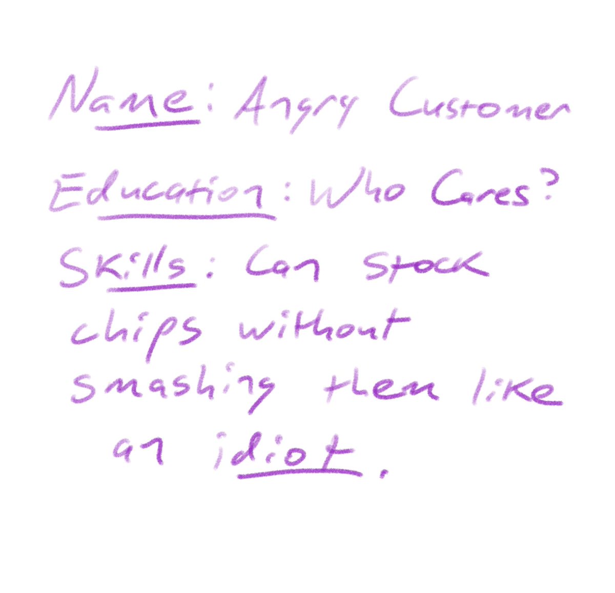 The Angry Customer tweet media