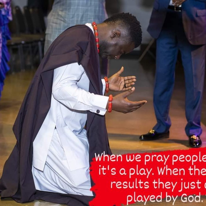When we pray people think it's a play. When they see results they just got played by God 
~ #danieldeeagle #prayermissionary #prophetofchange #roadwarriorcompanion #familyadvocate #marriageadvocate