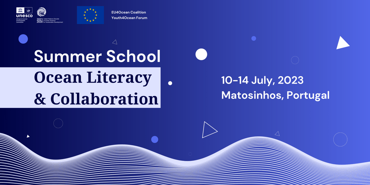 💻 Apply for the SUMMER SCHOOL on Ocean Literacy &amp; Collaboration for the Atlantic Region!🎒The event is dedicated to collaboration on ocean-related projects under the #EU4Ocean in the context of the #OceanDecade. ⏰ Deadline: 6 May. Apply here 📲lnkd.in/dHGPnSYv