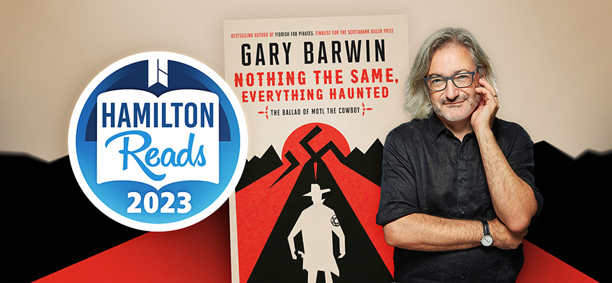 HamiltonLibrary's tweet image. Loading … 2023 Hamilton Reads title is Nothing The Same, Everything Haunted by local author @garybarwin Place a hold and get reading to participate in our Tic Tac Toe challenge. #HamOnt 
hpl.ca/Hamilton-Reads 
Watch as Barwin discusses his latest novel: bit.ly/3Vnni4g