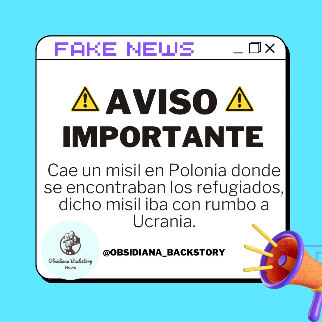 OBN_p9's tweet photo. Importante!!!
(Fake News)

@globalmuners

#EsteSoyYo #ONUSEMS #ONUSEMS2023 #ONUSEMS2022 #OBN #SomosMUNers #SomosONU #SomosSEMS #ONUMEX23 #ONUMEX #MUN #ModelosONU #ONUMÉXICO #PrepaUdeG #PREPA9 #P9 #onusems23 #Obsidiana https://t.co/zLoKWtuN1A