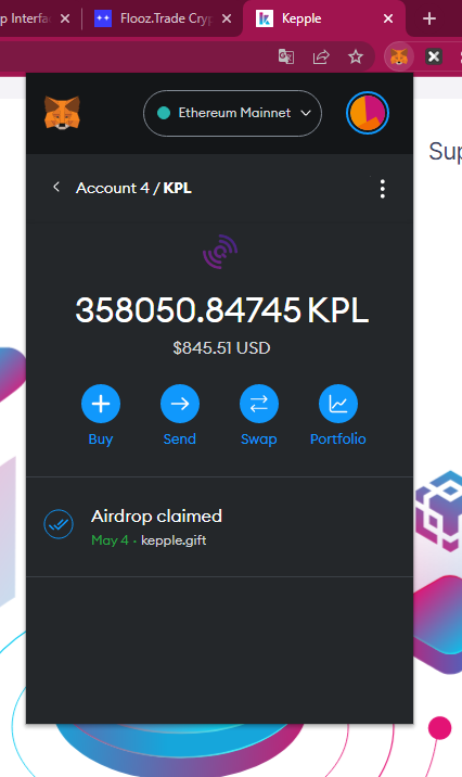 idk whats happening lol???? just managed to get $845 from $KPL airdrop 🤩

🔗 kepple.gift might be better than $PEPE airdrop!! 🤷‍♂️

#web3 #eth $pepe #PEPE #Kepple #PepeCoin $BOB $doge #memecoins $SUI $musk #aidoge #hex #zkSync #FOMC $WSB #SUI $RUG #KPL