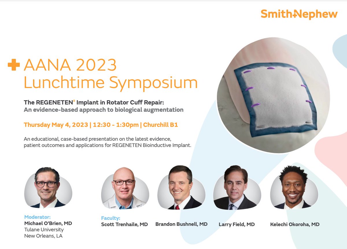 'looking forward to this tomorrow.
<a href="/AANAORG/">AANA</a> 
<a href="/smithandnephew1/">Kirby Freeman</a>