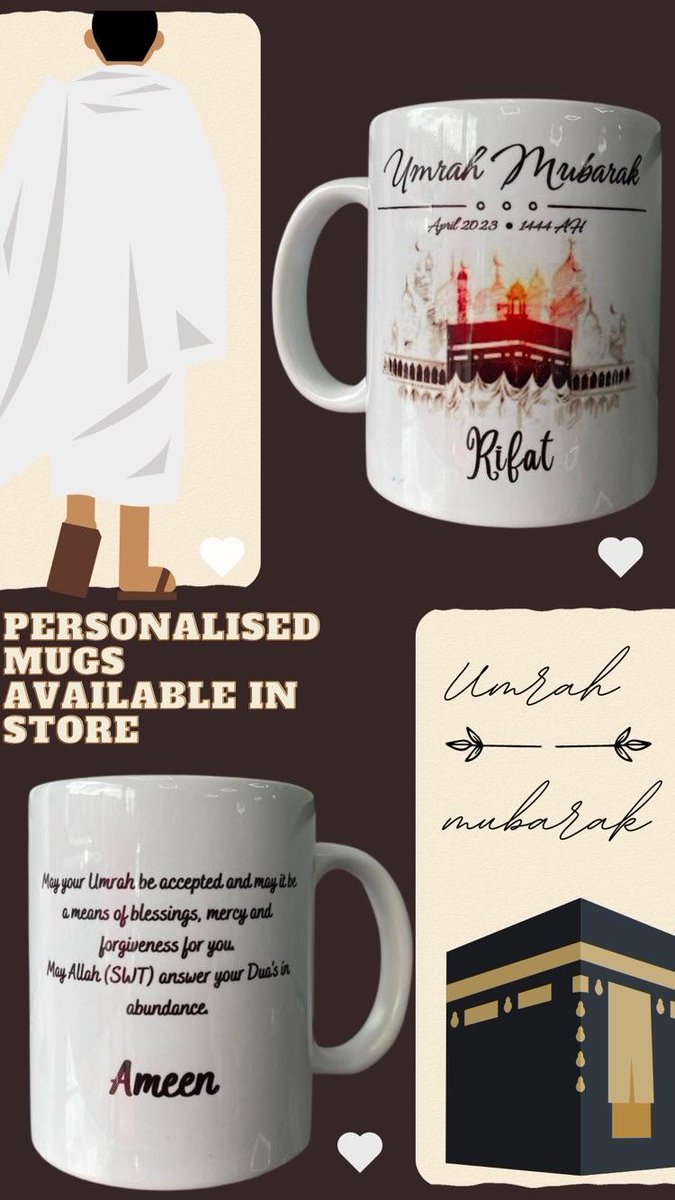 Personalised Mugs

Designed and printed in store