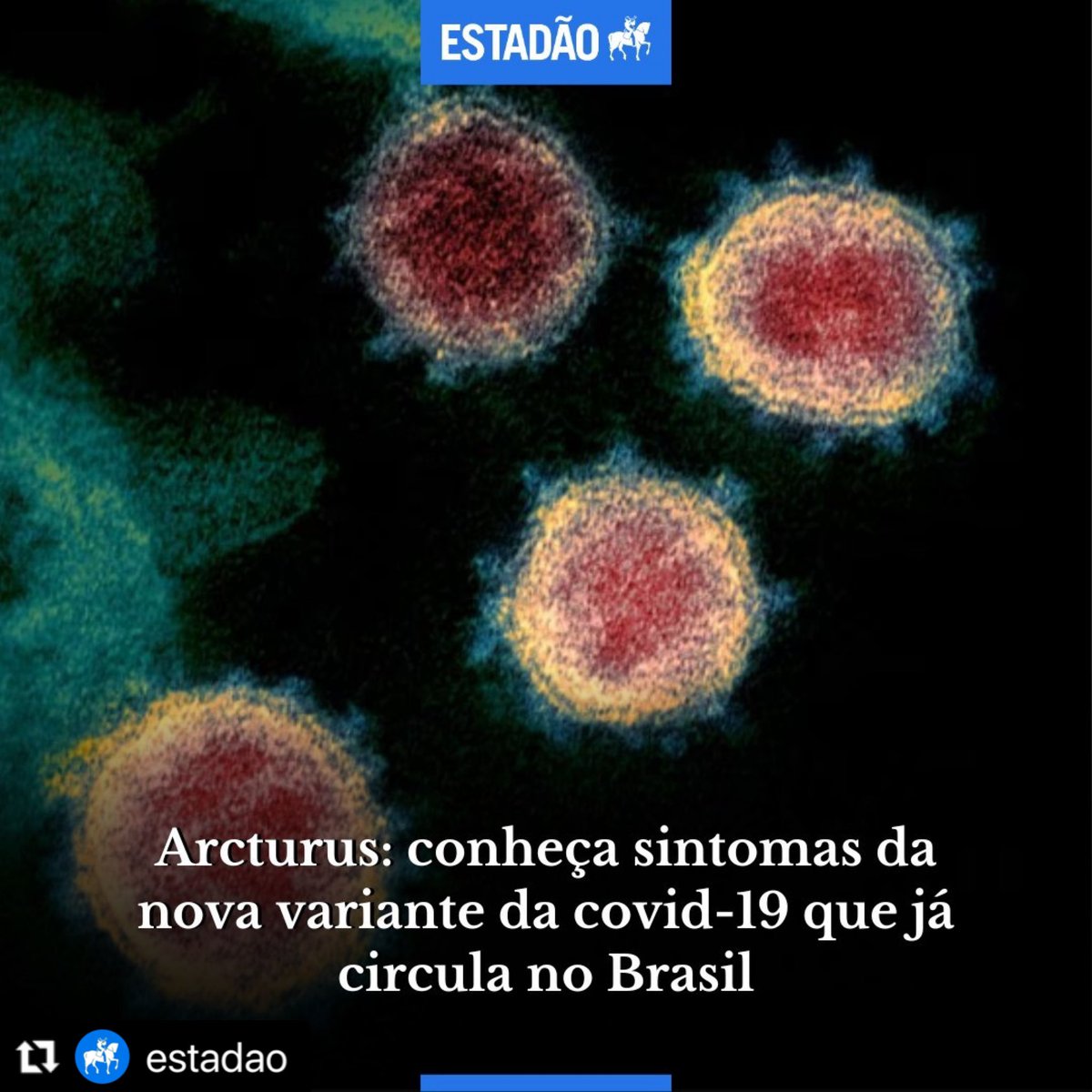 lip_ufrj's tweet photo. COVID-19 🧫 Sequenciada pela primeira vez na Índia em janeiro deste ano, e hoje presente em quase 40 países, a nova variante da covid-19 Arcturus, também chamada de XBB.1.16, já circula no Brasil. https://t.co/lGl64qKi1n