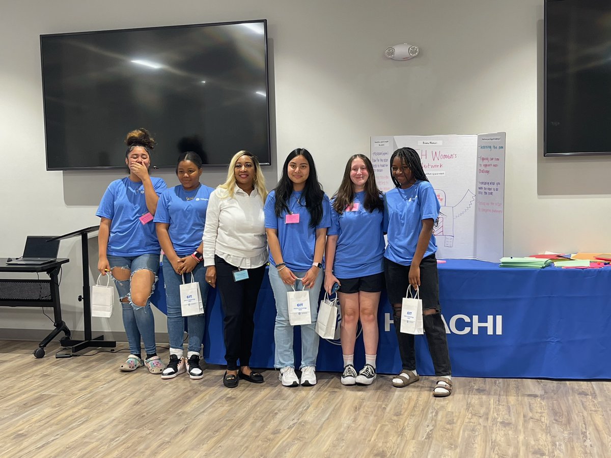 camelakirbynhcs's tweet photo. The Girls in Technology Summit, hosted by GE Hitachi! Using real-world STEM scenarios to empower young girls to pursue careers in tech and beyond. Let's inspire the next generation of innovators! @nhcsCTE @NewHanoverCoSch @gehnuclear https://t.co/qKnoHl5quI