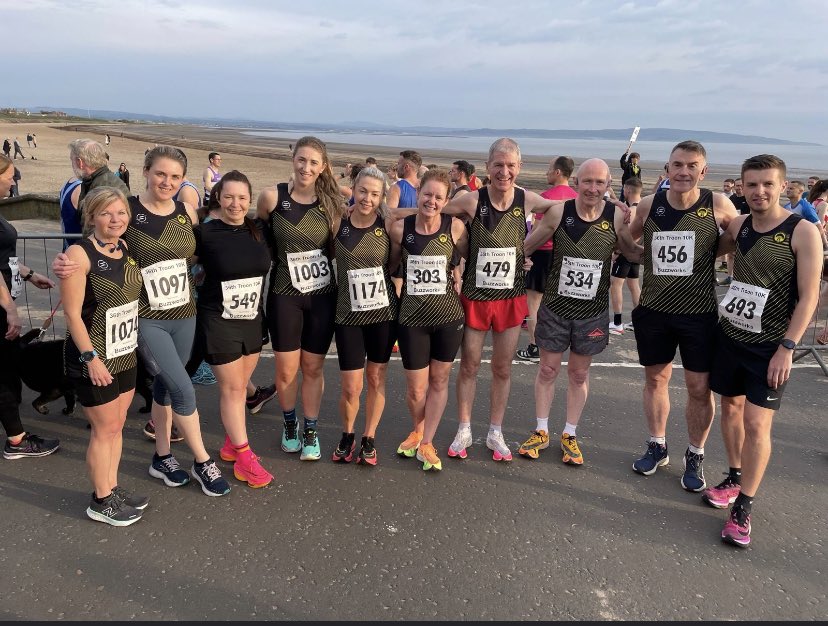 Absolutely well done to our Team Newton at Troon 10K tonight 💛🖤💛<a href="/troon_tortoises/">Troon Tortoises</a> <a href="/scotathletics/">scottishathletics</a> <a href="/SALDevelopment/">SALDevelopment</a> <a href="/UKRunChat/">UKRunChat</a>