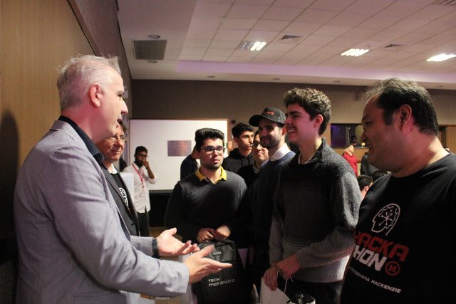 TechM_Brazil's tweet image. Na última sexta, tivemos o encerramento do Hackathon 2023 da Escola de Engenharia Mackenzie.

Os vencedores do Desafio Tech Mahindra foram os alunos da Equipe Link! Parabenizamos o time pela dedicação e resultado na solução apresentada.

#ConectedWorld #Mackenzie #Hackathon