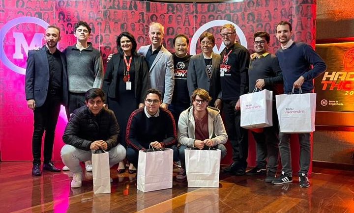 TechM_Brazil's tweet image. Na última sexta, tivemos o encerramento do Hackathon 2023 da Escola de Engenharia Mackenzie.

Os vencedores do Desafio Tech Mahindra foram os alunos da Equipe Link! Parabenizamos o time pela dedicação e resultado na solução apresentada.

#ConectedWorld #Mackenzie #Hackathon
