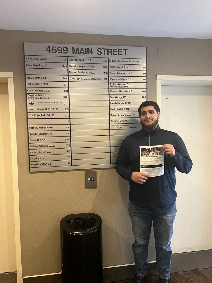 Jacque Mappa (@jacquemappa) on Twitter photo Flyering around Trumbull to our local Doctor offices to let them know what we have to offer!! #OURNE <a href="/D_Zargos/">Dan Zargos</a> <a href="/firas_smadi/">Firas Smadi</a> <a href="/emilywiper/">Emily Wiper</a> <a href="/tony_cellupica/">Tony Cellupica</a> <a href="/Mohamed/">Mohamed Nanabhay</a> Flyering around Trumbull to our local Doctor offices to let them know what we have to offer!! #OURNE <a href="/D_Zargos/">Dan Zargos</a> <a href="/firas_smadi/">Firas Smadi</a> <a href="/emilywiper/">Emily Wiper</a> <a href="/tony_cellupica/">Tony Cellupica</a> <a href="/Mohamed/">Mohamed Nanabhay</a>