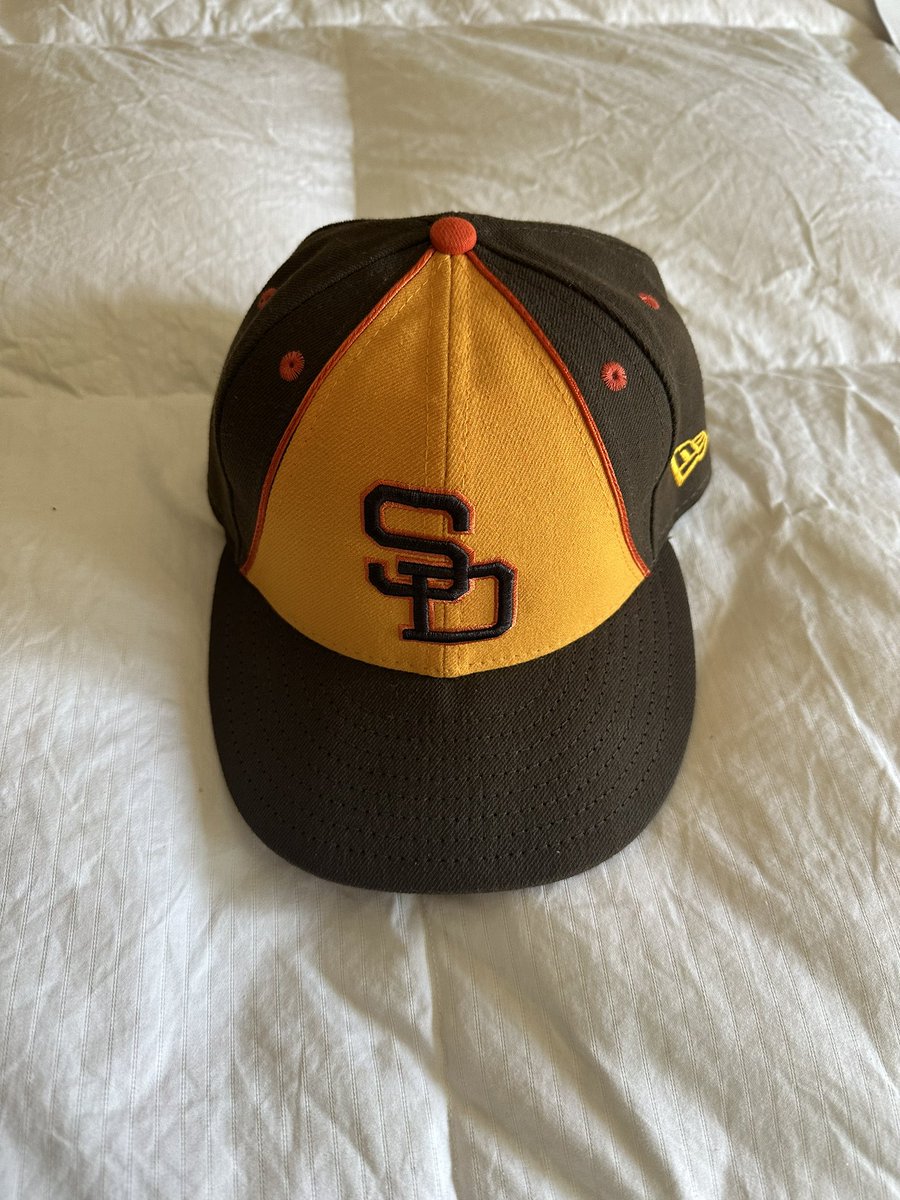 SD_SuperStarr's tweet photo. @NewEraCap Old school Padres https://t.co/tl1e7JhLLJ