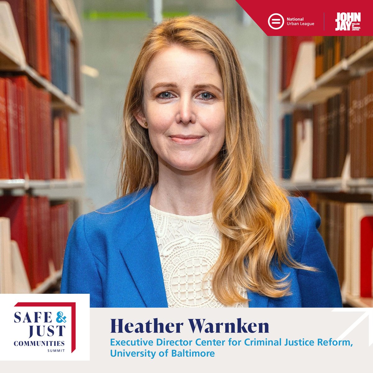 HeatherWarnken's tweet photo. What do safe and just communities truly look like? And how do we create and support them? Join us at the Safe &amp; Just Communities Summit on May 8-9, hosted by @NatUrbanLeague &amp; @JohnJayFPS

Learn more and register here: https://t.co/1OxsVQlg7w  #SafeandJust https://t.co/Udz1lP8X0K