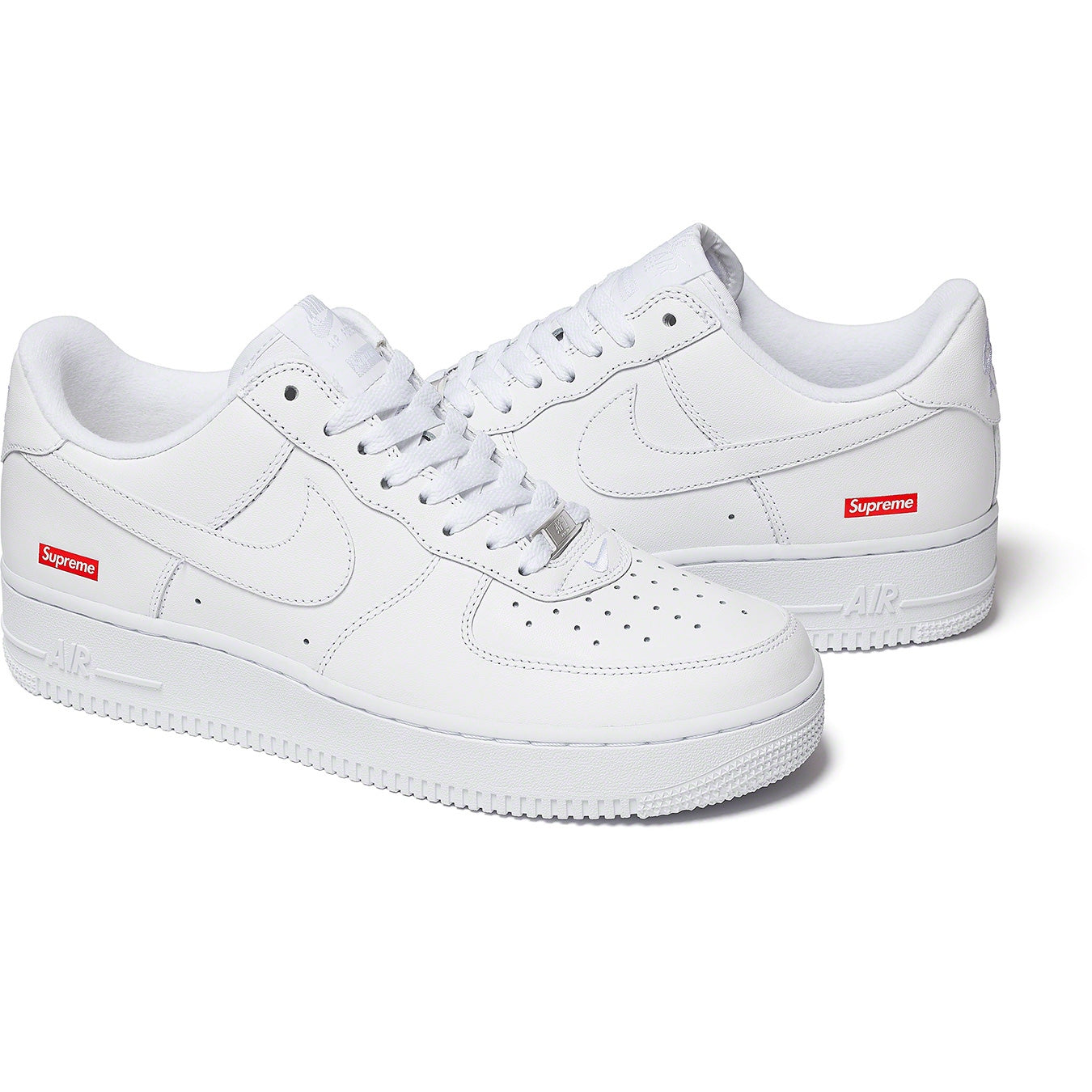 Nike Air Force 1 Low Supreme White 9