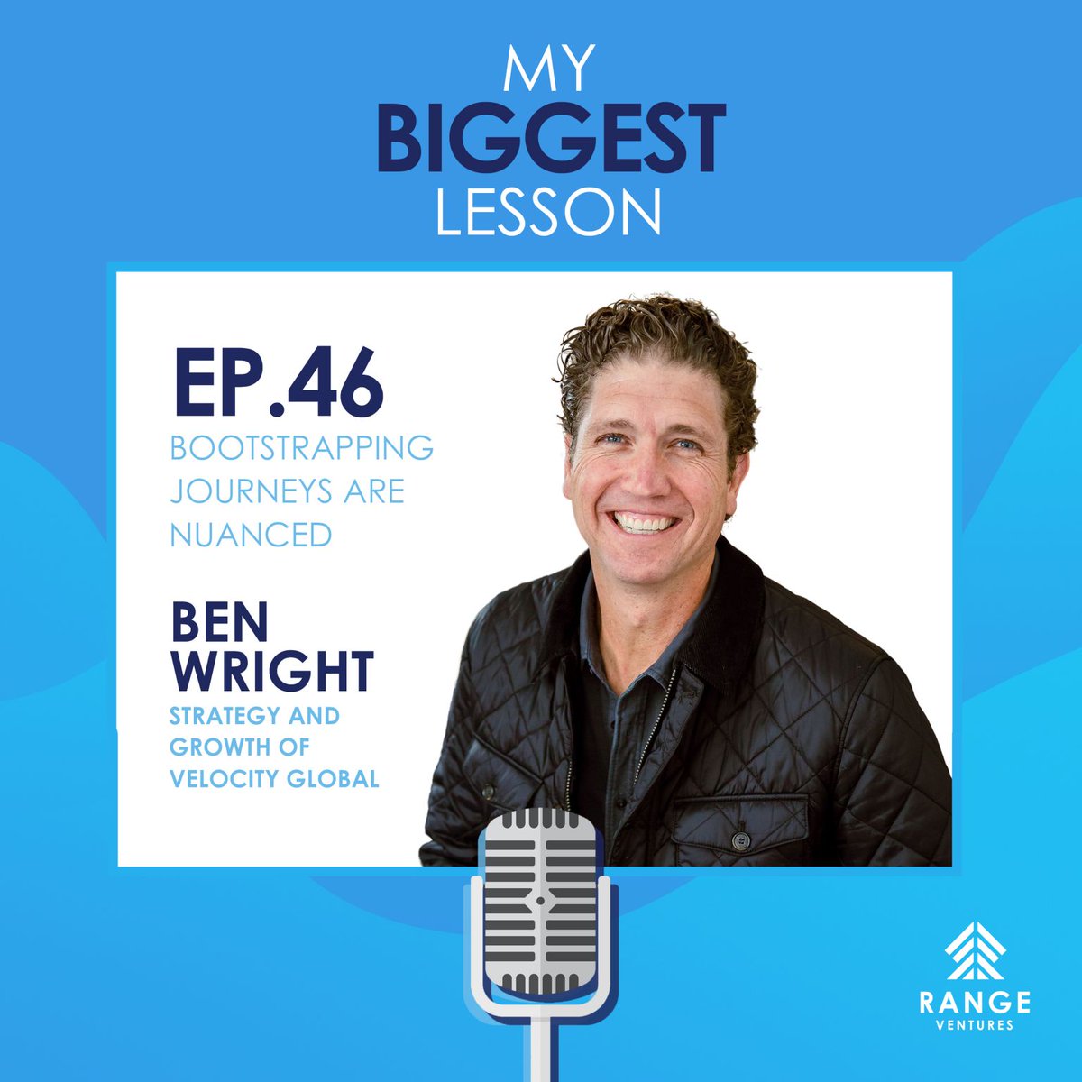 Bootstrapping is nuanced. 

Our Founder, Ben Wright, spoke 🗣️with <a href="/RangeVC/">Range Ventures</a> about his fundraising strategy and its impact on the company’s destiny and culture in the #MyBiggestLesson podcast. 🎧Listen to the episode here: range.vc/podcast/