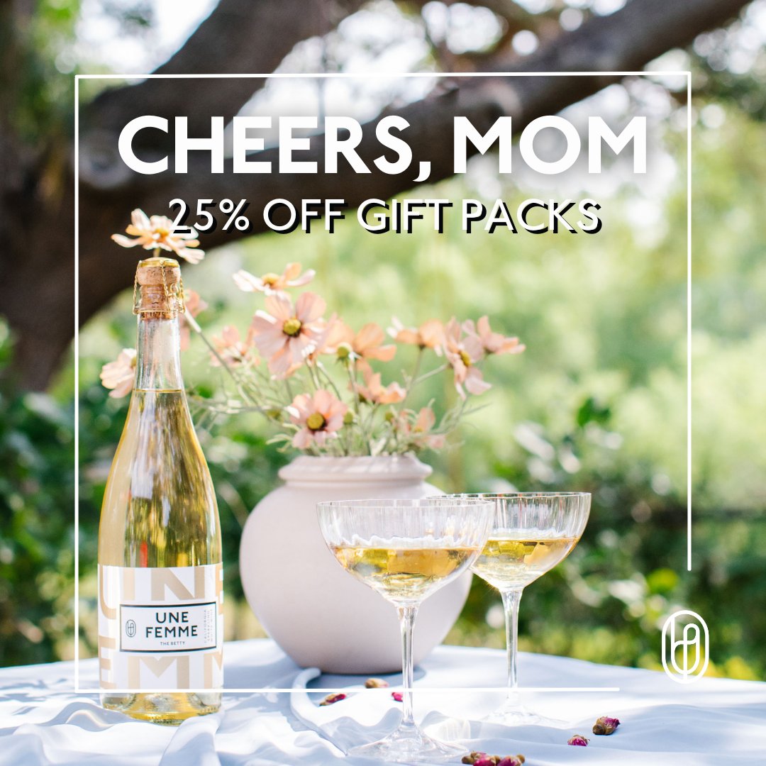 ✨MOTHER’S DAY SALE ✨

Cheers to all those mamas out there making the world sparkle just a little bit more. 🥂

Take 25% off gift packs on our website using the code MOTHERSDAY at checkout. Link to shop here 👇

unefemmewines.com/collections/gi…