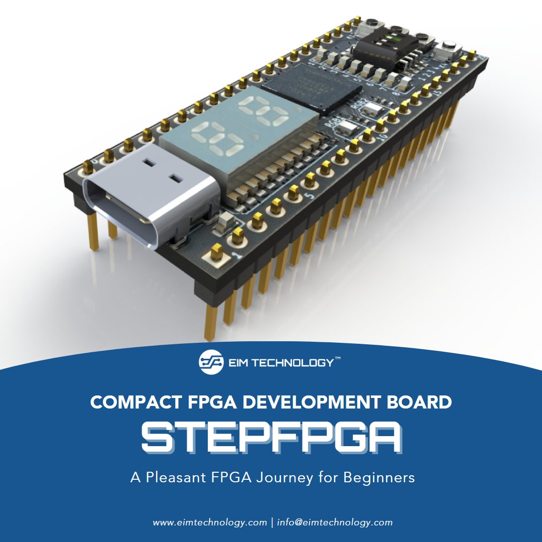 eimtechnology's tweet image. 🚀 Build amazing projects and dive into abundant resources. Level up your FPGA skills today! 💡💻 #FPGA #Development #STEPFPGA