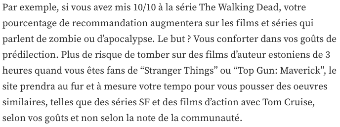 BenMo_FYC's tweet photo. C'était déjà un site de mort avant mais là...
"Vous aimez les blockbusters et les séries Netflix ? On va vous empêcher de découvrir autre chose !"
C'est quel genre de cerveau malade ça ? https://t.co/2zSDUZgv2G