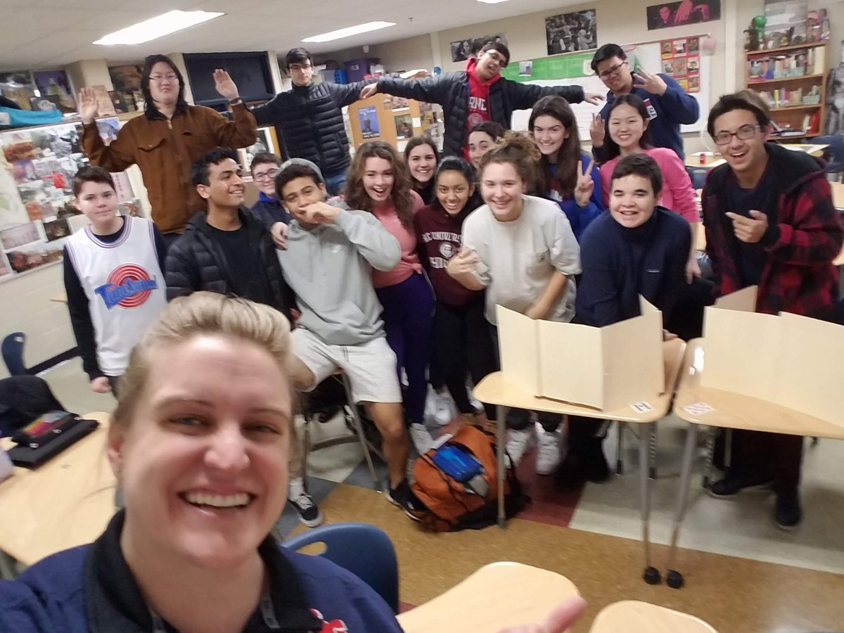 Sayles227's tweet photo. James, Congrats! You survived this crazy APHUG group (and their legendary excuses) in your very first class of high school! https://t.co/wQHymxQURU