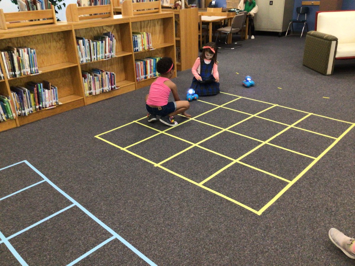 Also had to get our Kinders involved with learning the controls