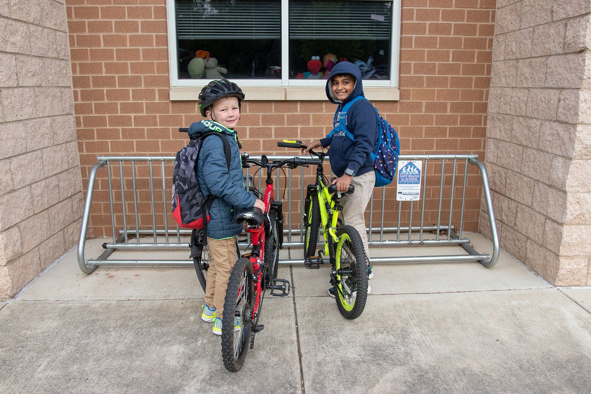 Students rolled into school today for Bike to School Day. 🚴📷

Highlights from Bristow Run, Buckland Mills, and Kerrydale Elementary Schools.