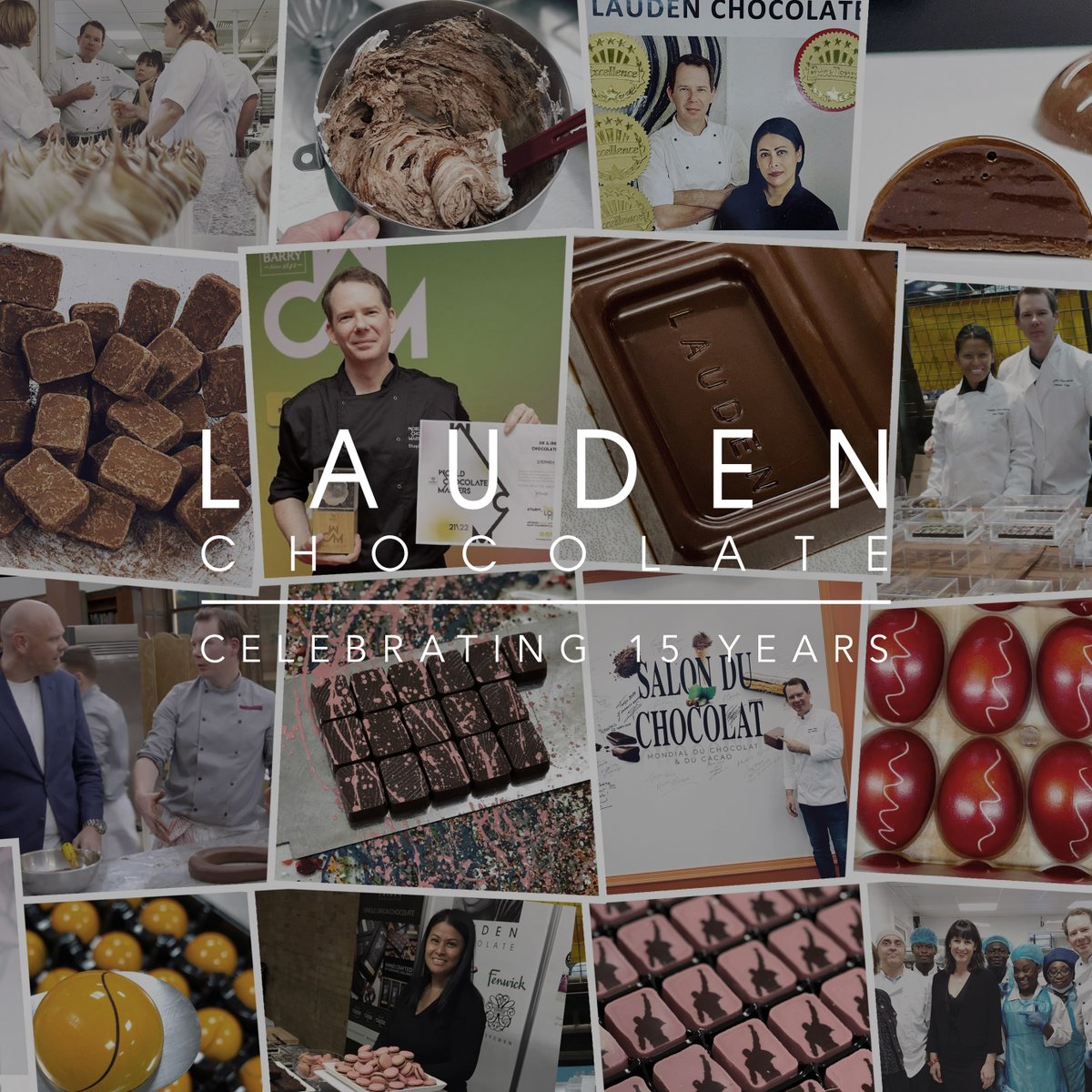 Celebrating 15 years of Lauden Chocolate - 15% Discount - mailchi.mp/laudenchocolat…