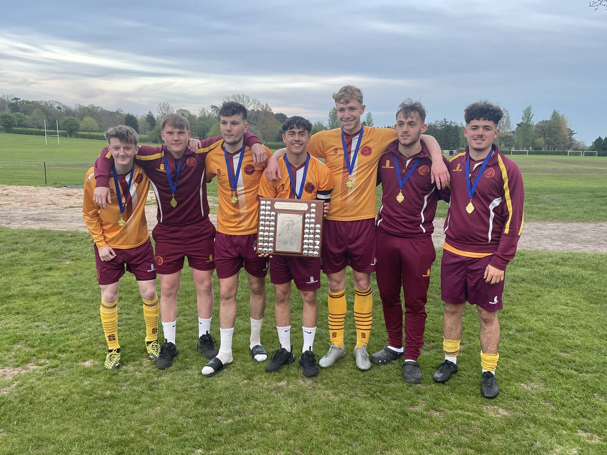 Congratulations to the <a href="/tts_sport/">TTS Sport</a> under 18 Boys who won 3-1 in the <a href="/SSCFA2/">SSCFA</a> shield in an entertaining game against <a href="/HA_SportsDept/">Haberdashers' Adams Sport</a>. Goals coming from Cody and Jake in the first half, before Jay scored in the second. A fitting way for the boys who are leaving us after 7 years. ⚽️🏆