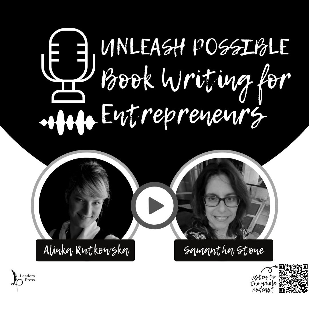 Wayback Wednesday! Join @samanthastone and our CEO, @AlinkaRutkowska, as they share valuable insights on identifying your book's purpose and target audience, and the process of crafting a compelling message that drives results. #book #podcast #publishing #WayBackWednesday