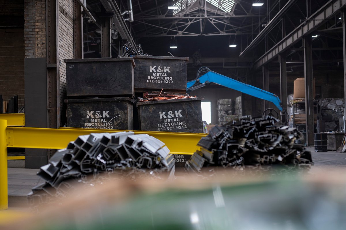 KandKMetal's tweet photo. Around the Warehouse with Scott Streble... https://t.co/Yrac35Ph8F