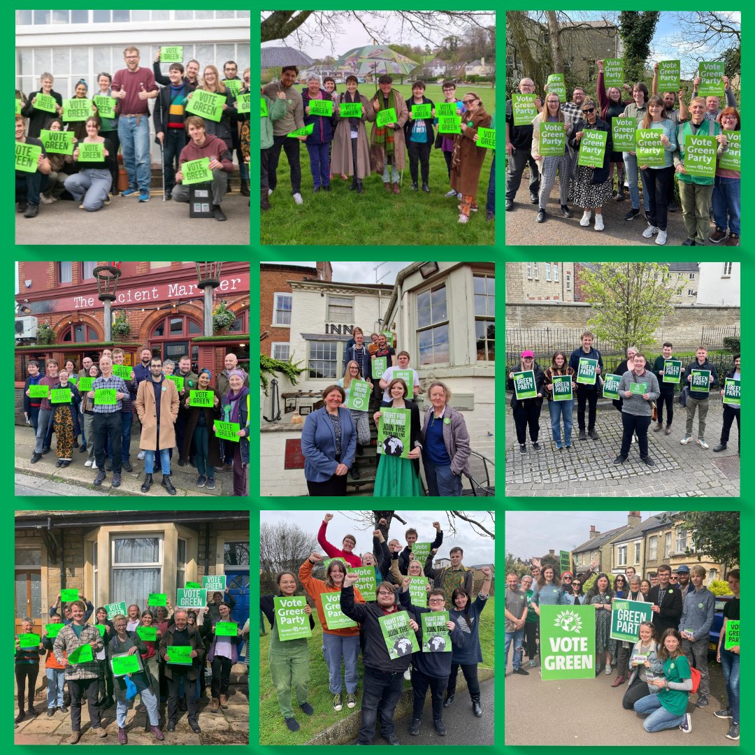 🤩 There are over 70 Young Greens standing in the local elections today! We're so excited to see the largest cohort of young people standing for election.

💚 Good luck everyone! #VoteGreen #GetGreensElected