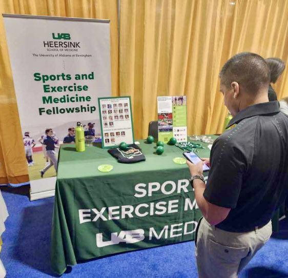 UABSportsMed's tweet image. That’s a wrap, #AMSSM2023! 

Thank you to @TheAMSSM for having us and thank you to everyone who stopped by to chat with our team. Looking forward to next year in Baltimore!

#AMSSM #UABSportsMedicine