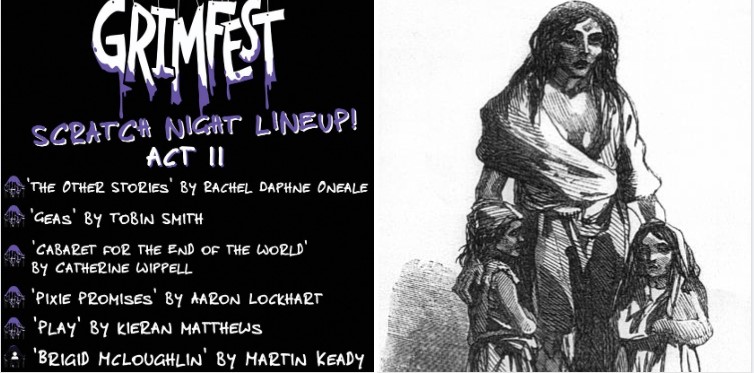 mrtnkeady's tweet photo. BRIGID McLOUGHLIN (or AN IRISH GHOST STORY) is a supernatural horror story from a time of real horror: the Irish famine. An extended extract is being performed at GrimFest 2023 at London's Old Red Lion Theatre on Tues 9 May. Limited free tix available via: https://t.co/fHshxmc9sH https://t.co/Csb2IhB2lj