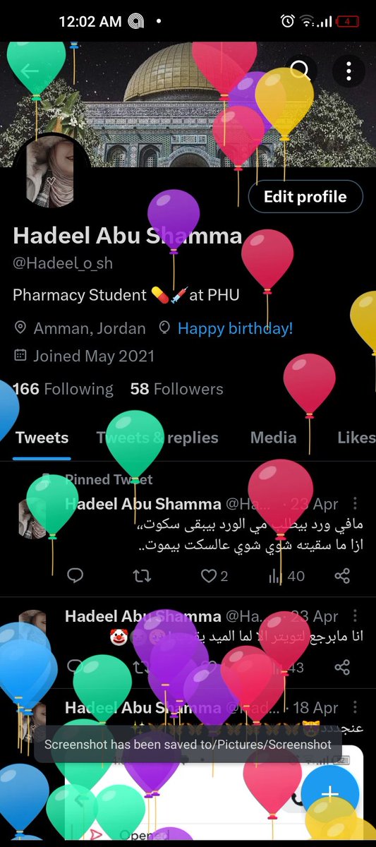 Hadeel_o_sh's tweet photo. بلالين الــ 21🥰 https://t.co/zrZgvSMsVQ