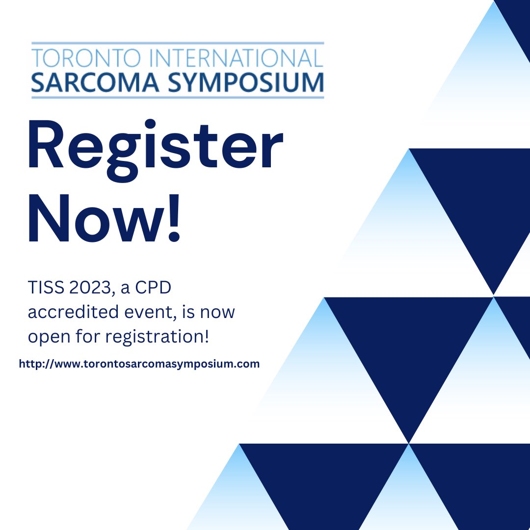 GladdyLab's tweet photo. Join us June 1 in person or online for an Update in Sarcoma Care with experts @CrisyRoland @DKirschMDPhD #JoshYamada @JoannaPrzybyl #Davidshultz #AlbiRazak and more!
Sessions on: Regional Therapies, Precision Oncology, MultiD care along with Patient Symposium https://t.co/krzDZ7qQlb