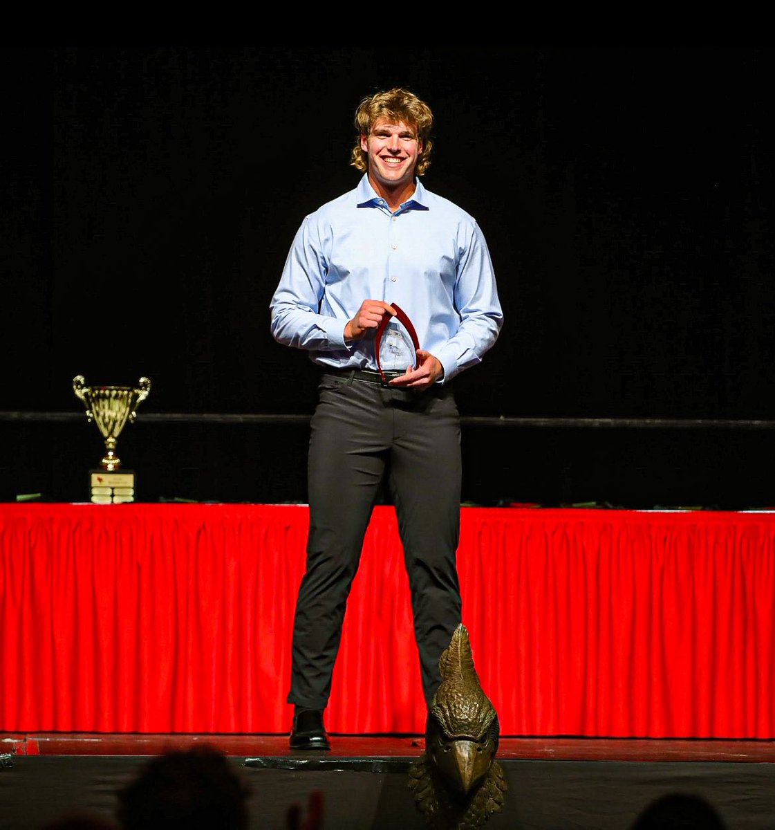 An athletic (and academic) weapon 🫡 

ISU Athletics’ Freshman of the Year 👏
