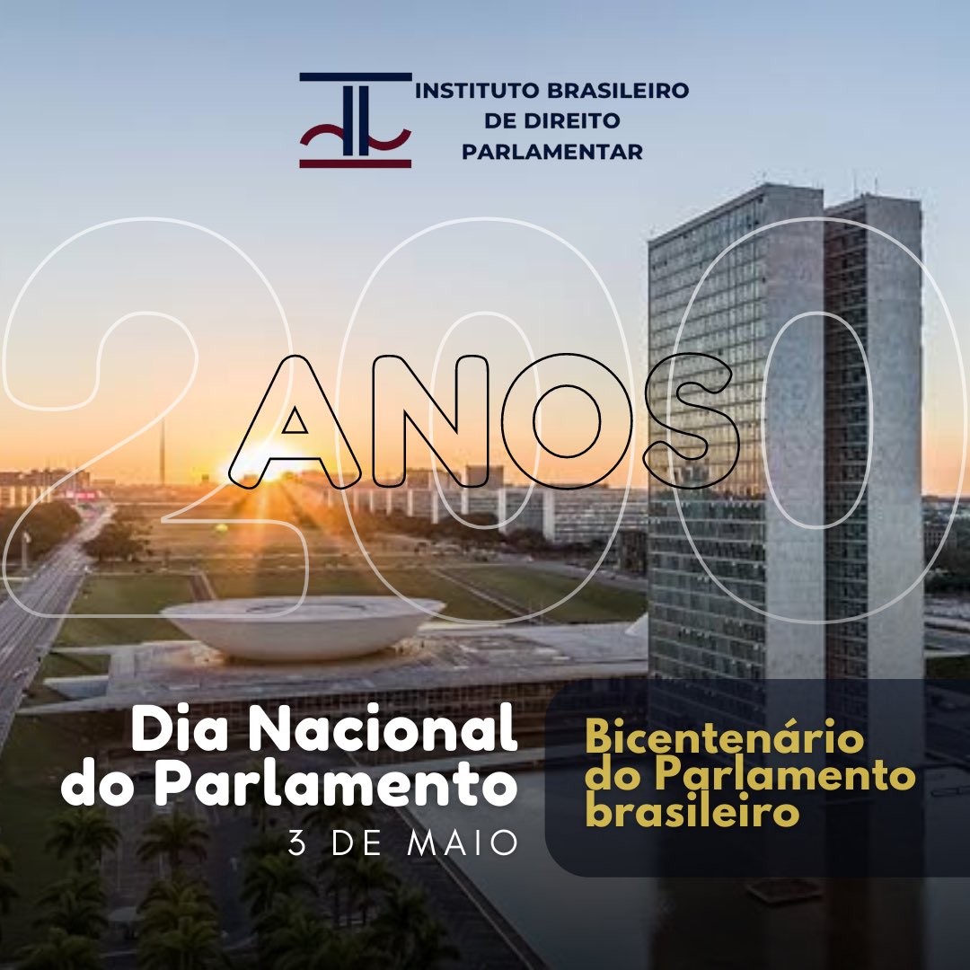 InstitutoParla's tweet photo. Foi no dia 3 de maio de 1823 que se instalou no então Império do Brasil a Assembleia Geral Constituinte e Legislativa. Naquela oportunidade, os representantes das províncias se reuniram para debater projetos comuns ao Brasil. 
1/2 https://t.co/KD4KoVRDDJ