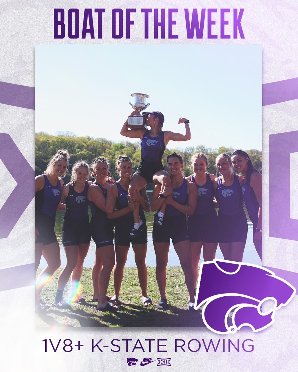 KStateROW's tweet photo. Big 12 Boat of the Week has a nice ring to it 🤩

📄 https://t.co/072ibOdqya

#KStateROW https://t.co/GXRMwqx35B