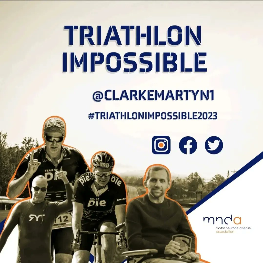 Massive thanks @ScimitarCustom 1st class service design and production #triathlonImpossible2023 
Run Shirt FOC for #MND 👌
Just 92km Run to cover in them!...
After 750 miles on the bike & 7km Swim..7 weeks to go..
@RLBarrieMc10 
For the maestro @Rob7Burrow 🧡💙
#pushthelimits