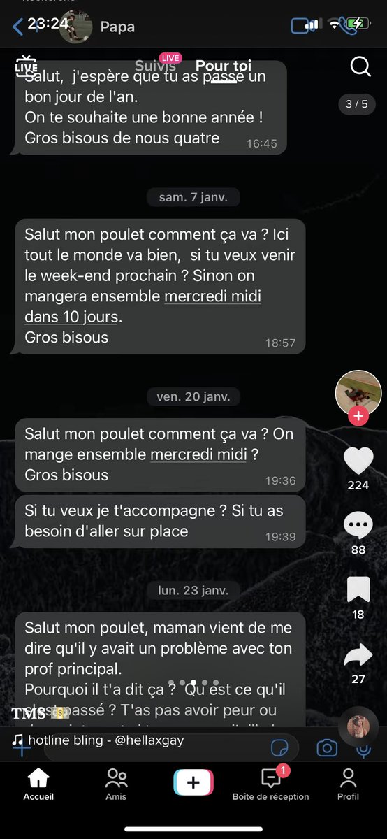 ss4ch4's tweet photo. Faut vrmt être une ptite salope pour pas répondre à son père comme ça https://t.co/42BCjRGUPc